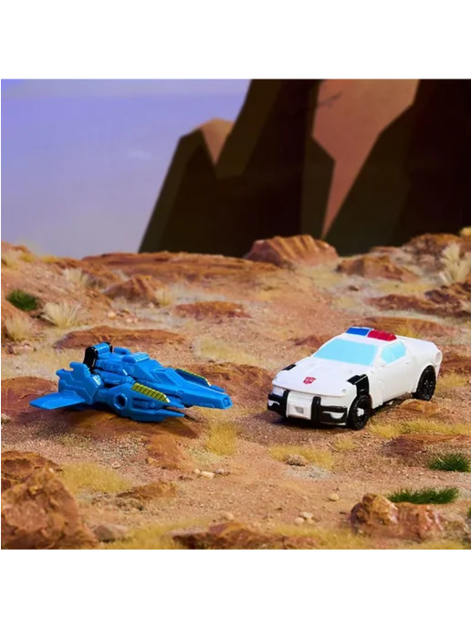 Трансформеры игрушки Nezha Prowl & Cosmic Patrol, синий, фото 4