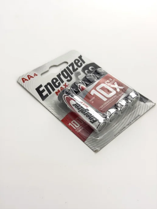 Energizer Батарейки щелочные (алкалиновые) Max, тип AA LR06, 1.5V, 4 шт