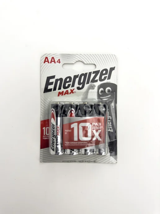 Energizer Батарейки щелочные (алкалиновые) Max, тип AA LR06, 1.5V, 4 шт, фото 2