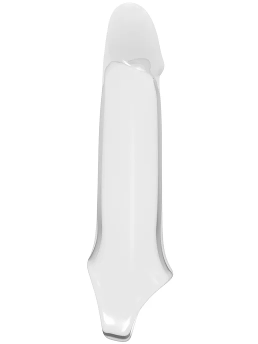 Bestsex Насадка на пенис для увеличения 16см, белый, фото 4