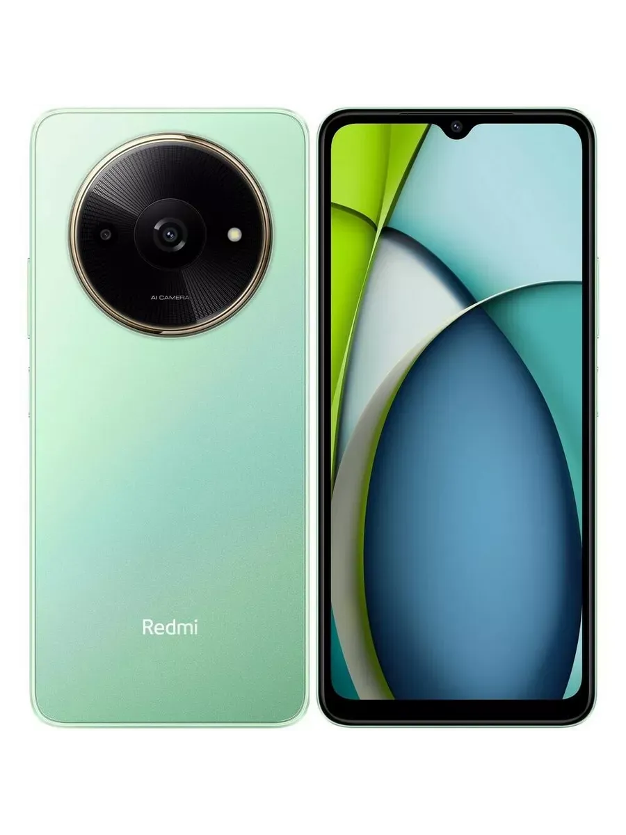 Смартфон Redmi A3x 3 64 Гб зеленый РСТ Xiaomi 310166969 купить в интернет‑магазине Wildberries