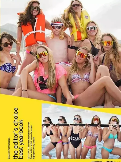 Спортивные солнцезащитные очки от Pit Viper 2000, серый, фото 5