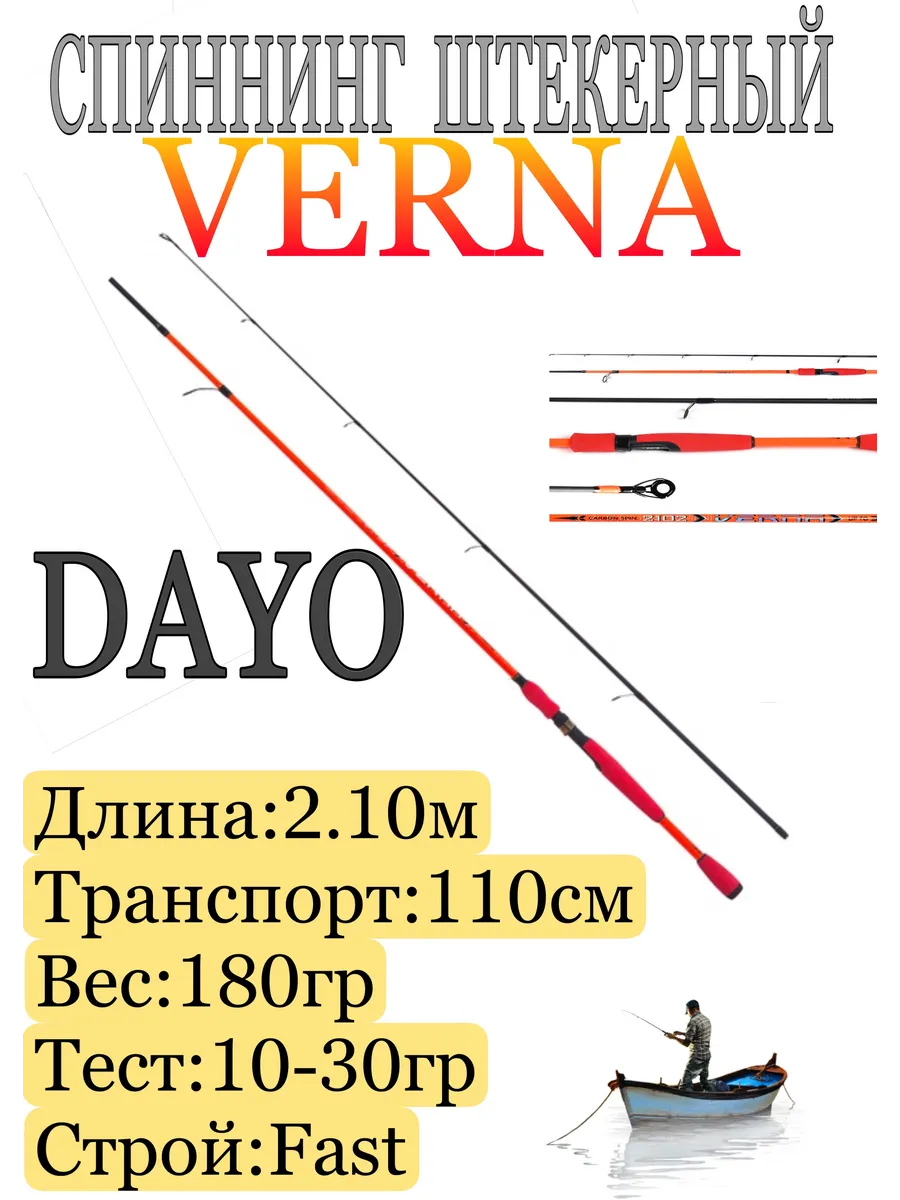 Спиннинг штекерный Verna
