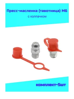 Пресс-масленка (тавотница) М6 с колпачком 310237744 купить за 185 ₽ в интернет‑магазине Wildberries