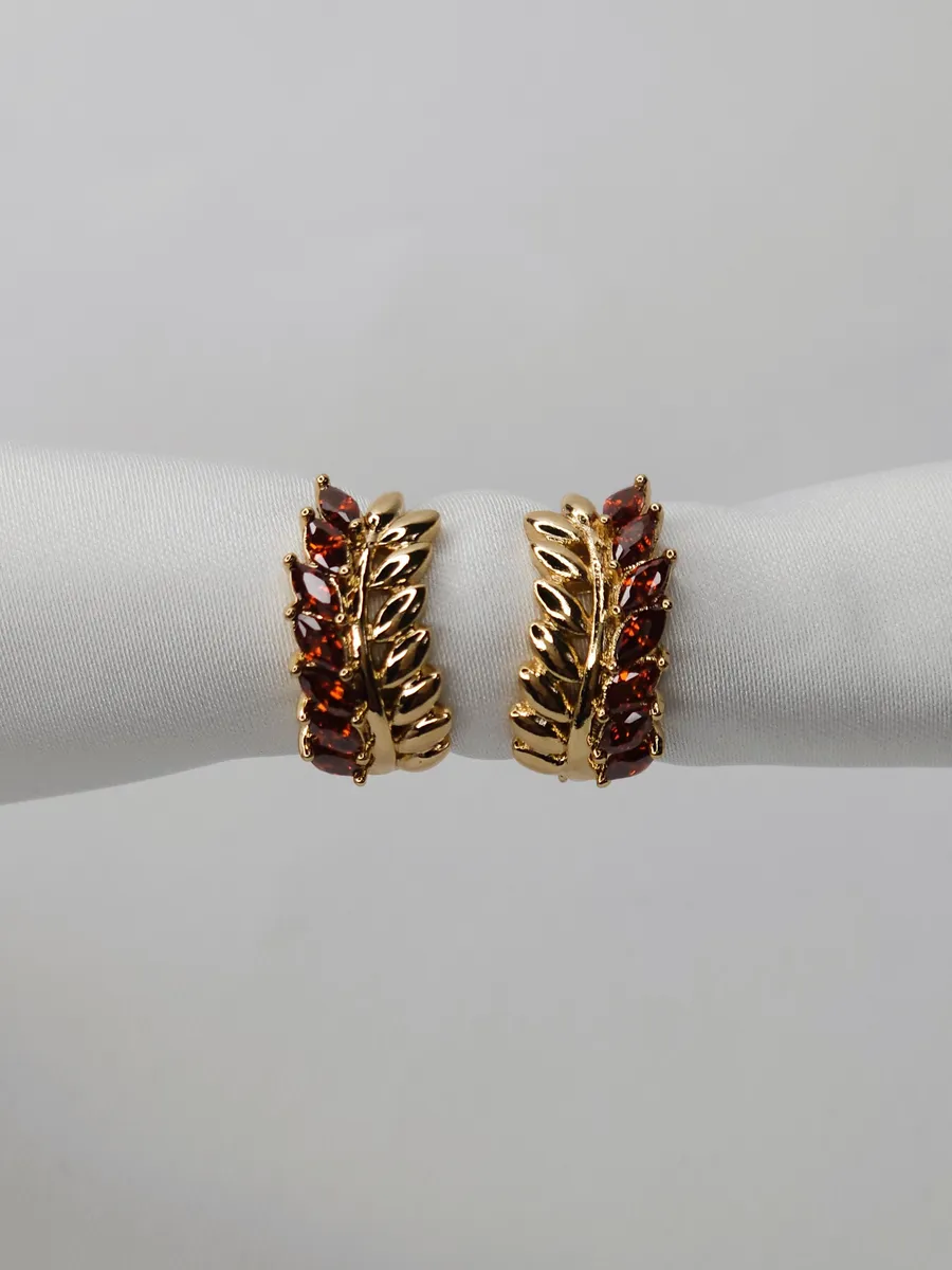 Серьги повседневные, классические 1,5 см.