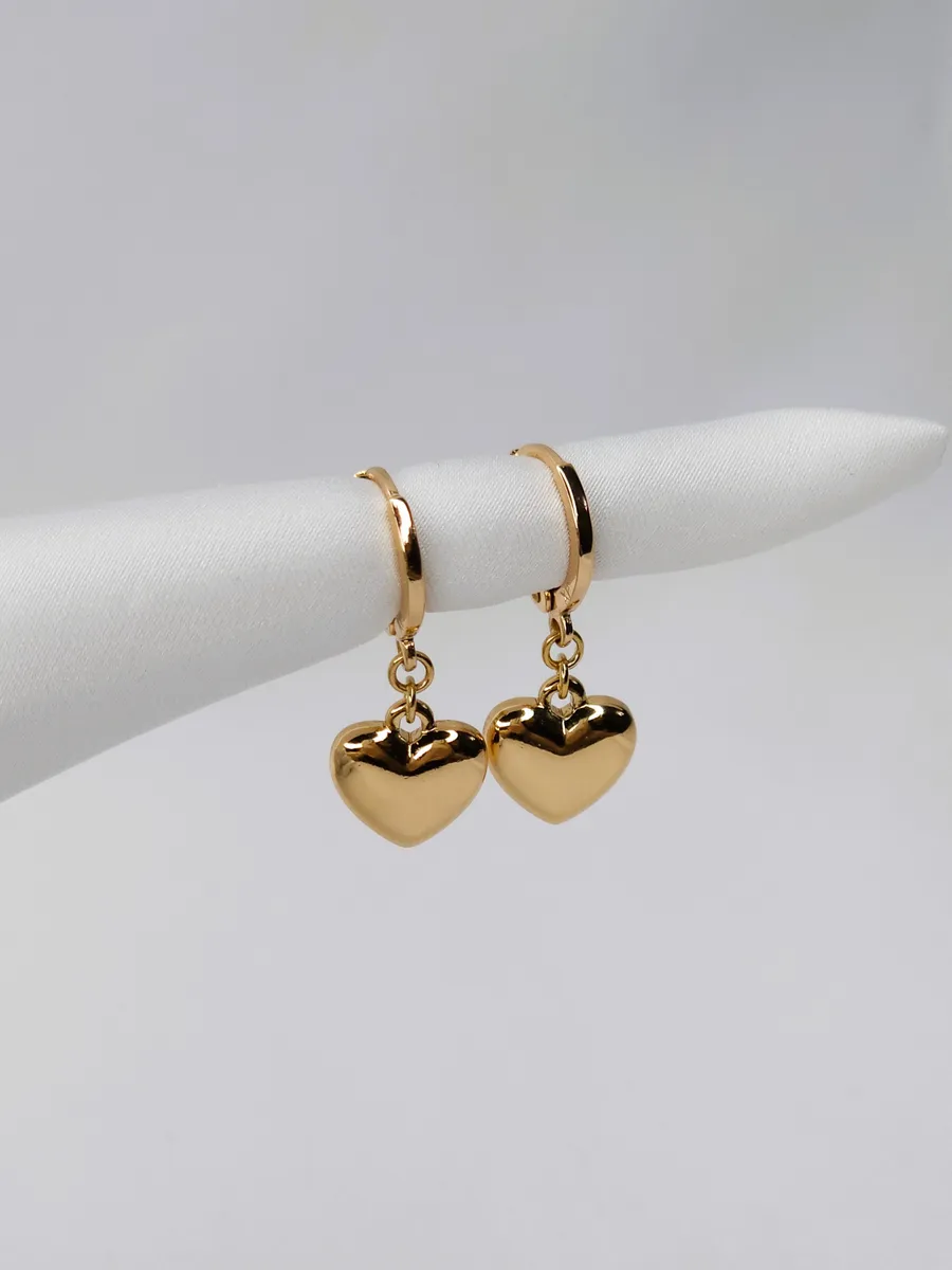 Серьги повседневные, подвески 2,5 см.