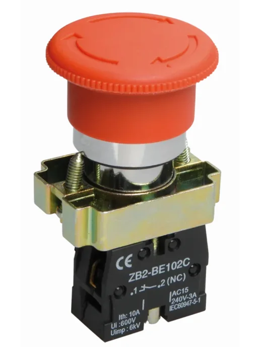 Iek Кнопка управления ИЭК LAY5-BS542 грибок BBG90-BS-K04, вариант