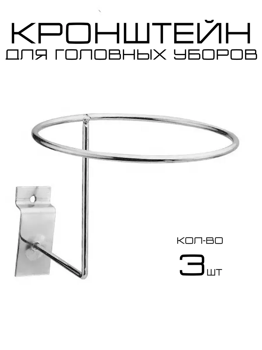 Кронштейн для экономпанелей для головных уборов шапок