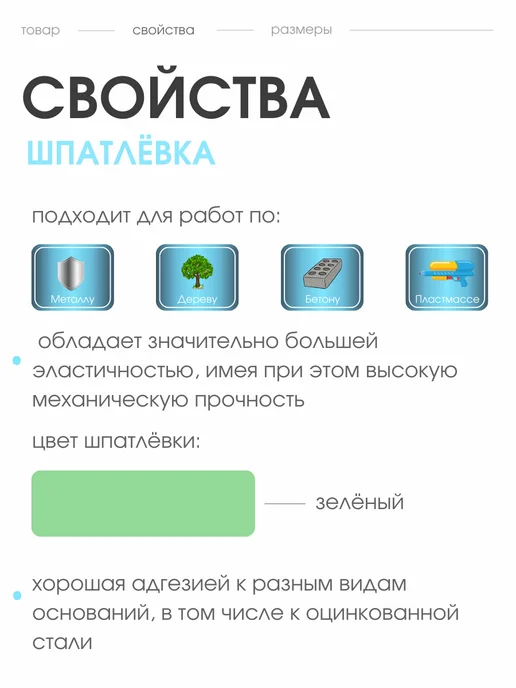NOVOL Шпатлевка FIBER MICRO с мелким стекловолокном (1 кг), 1 кг, фото 2