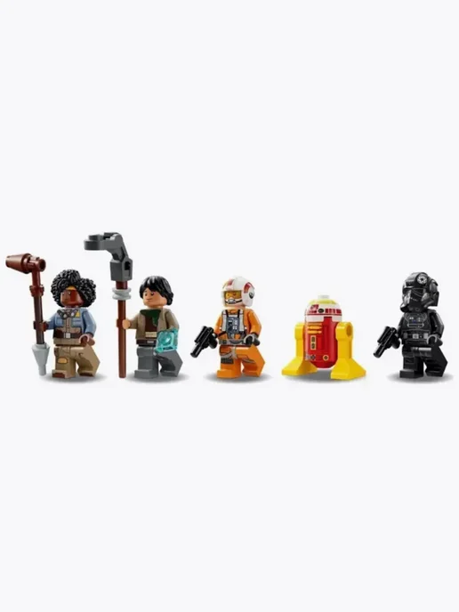 LEGO Конструктор Звездные войны Истребитель и гибрид 1060 деталей, вариант, фото 5