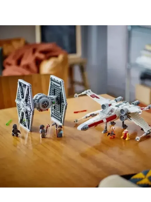 LEGO Конструктор Звездные войны Истребитель и гибрид 1060 деталей, вариант, фото 6