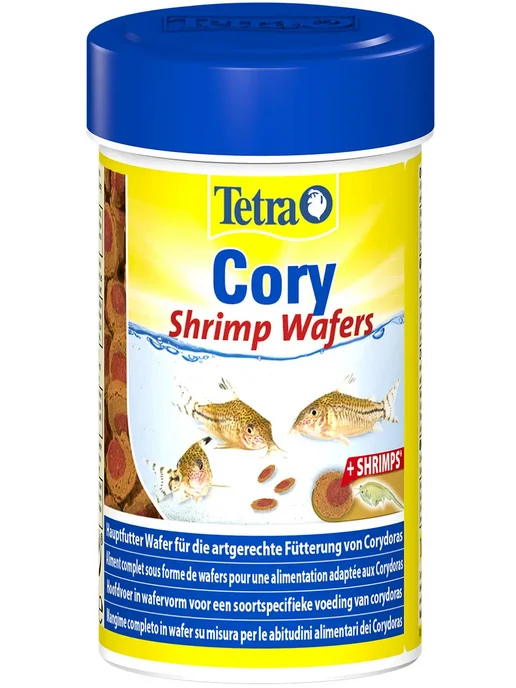 TETRA Корм для донных рыб сомов чипсы Cory Shrimp Wafers 100мл, 100 мл, 4 шт, фото 3