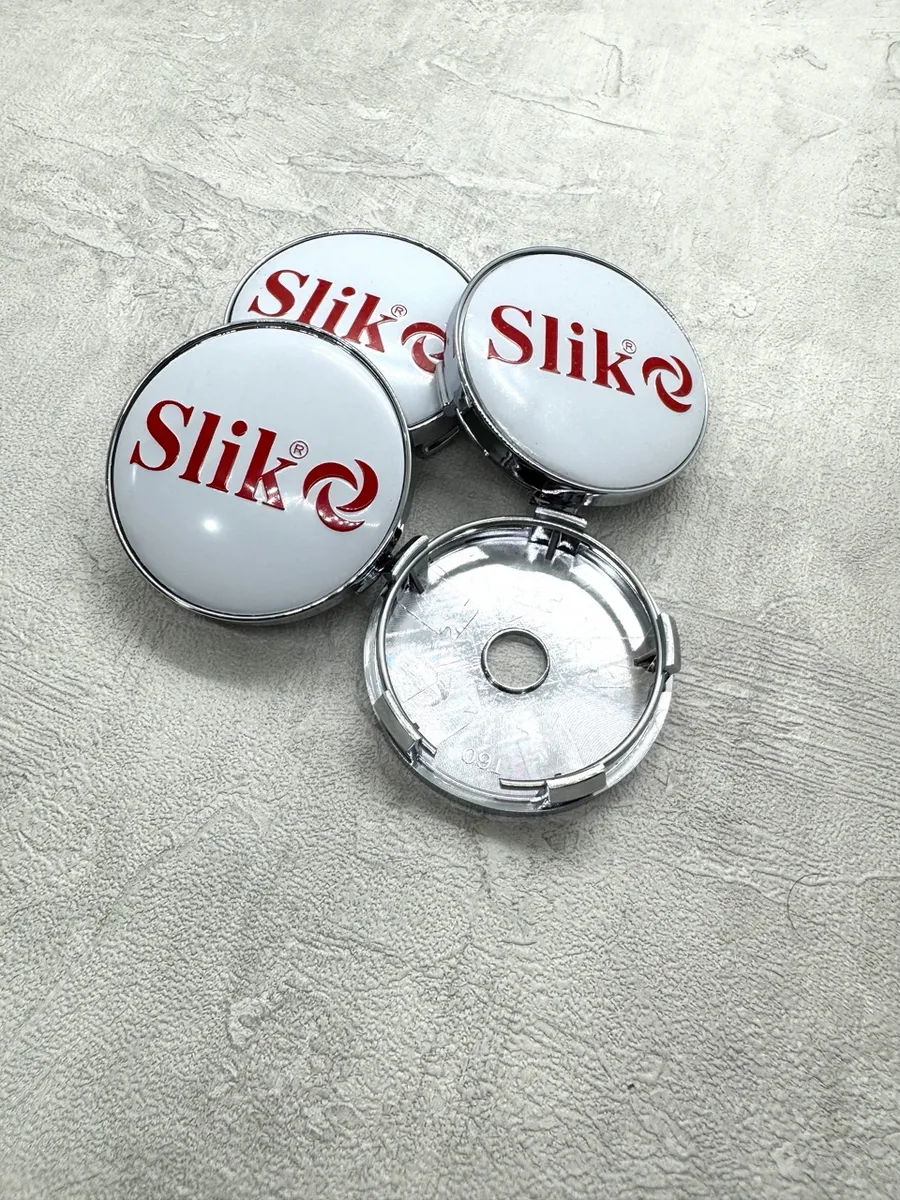 Колпачки заглушки на литые диски для Slik 60/56 4 штуки.