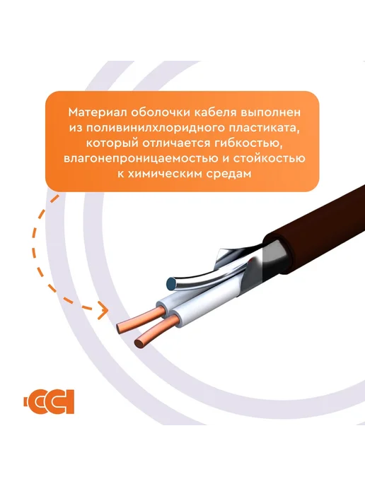 SST Кабель для прогрева бетона 40КОБ 10 м 400 Вт, 10 м, 400 Вт, фото 2