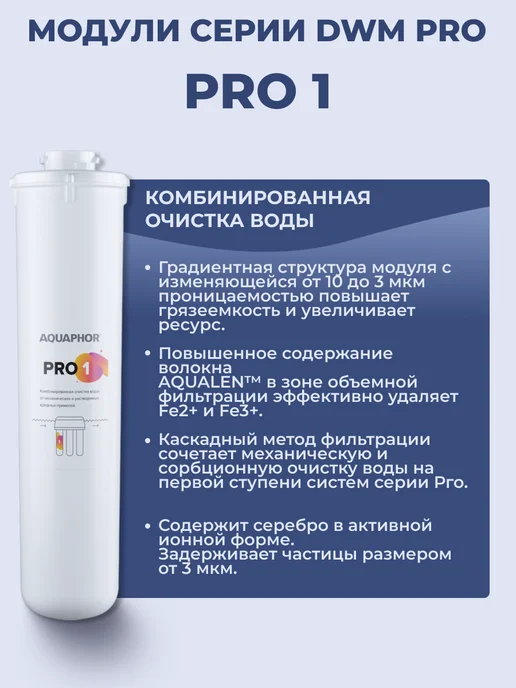 Аквафор Сменные фильтры для Морион Pro1-Pro2-Pro100-ProBMg, вариант, фото 3