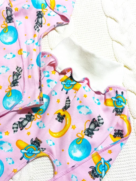 Max & Den kids Комплект на выписку для новорожденного 3 предмета, розовый, фото 4