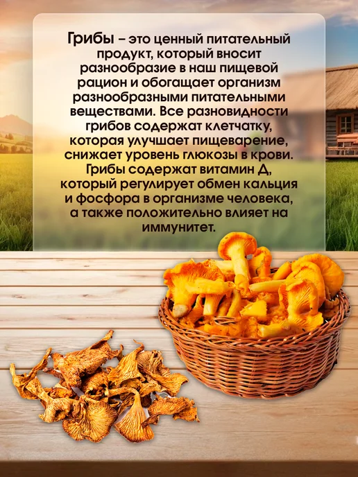 Лесная фея Белые грибы и подосиновики сушеные 100 г (набор), 50 г, фото 2