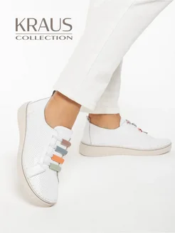 Полуботинки летние натуральная кожа KRAUS Collection 311214495 купить за 3 139 ₽ в интернет-магазине Wildberries
