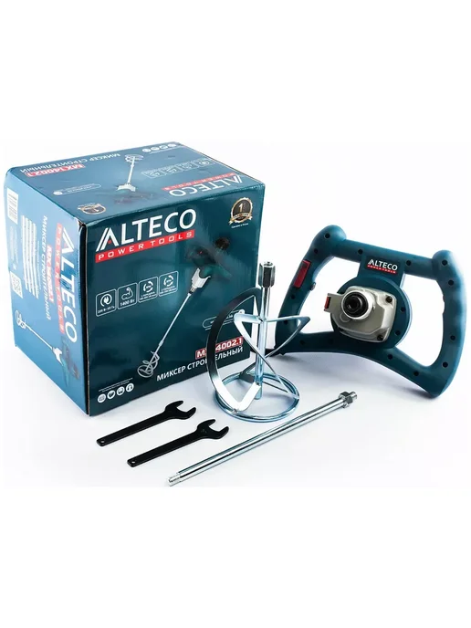 Alteco Строительный миксер MX 14002.1 23750 1400Вт, 1400 Вт, фото 2
