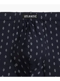 Трусы мужские боксеры (3шт), Atlantic 3MH-195, темно-синий + Atlantic. Цвет темно-синий. Вид 5.