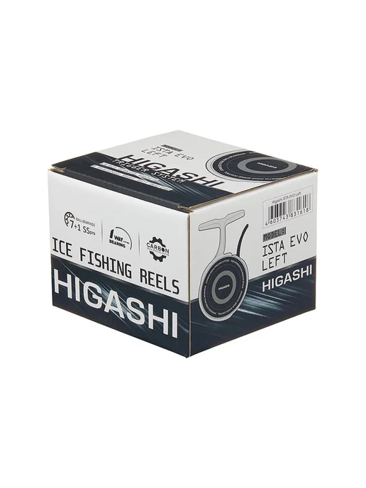 Higashi Зимняя катушка Ista Evo Left, черный, фото 5
