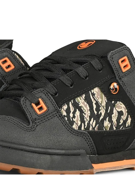 DVS Кеды низкие MILITIA Black Jungle Camo Nubuck, черный, фото 4