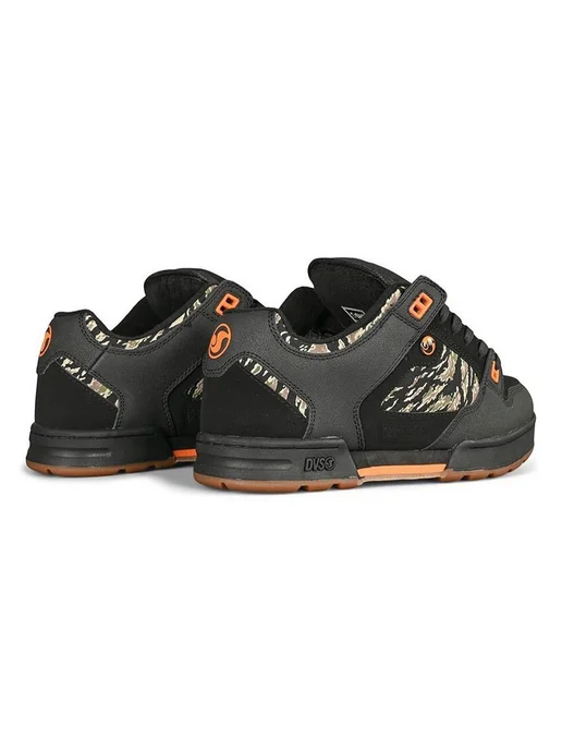 DVS Кеды низкие MILITIA Black Jungle Camo Nubuck, черный, фото 5