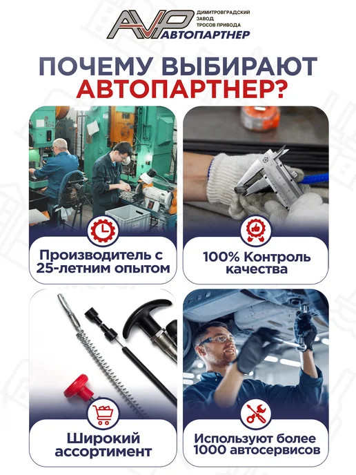 AVP Автопартнер Комплект тросов ручника для Lada Vesta XRAY бараб системы, вариант, фото 5