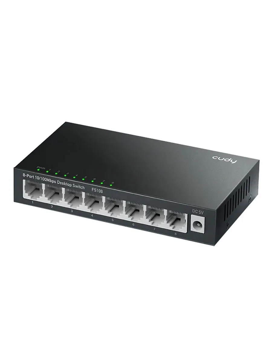Коммутатор FS108 8-Port 10/100 Mbps Metal Switch