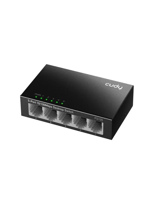 Cudy Коммутатор FS105 5-Port 10 100 Mbps Metal Switch, вариант