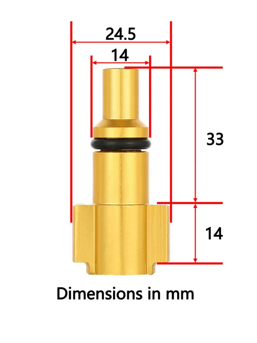 Ниппель для пенной насадки Lavor, Sterwins, 1/4"
