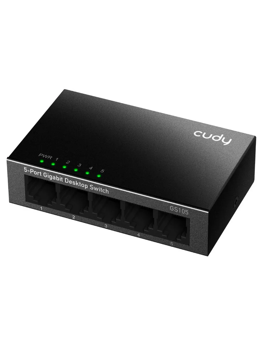 Коммутатор GS105 5-Port Gigabit Metal Switch