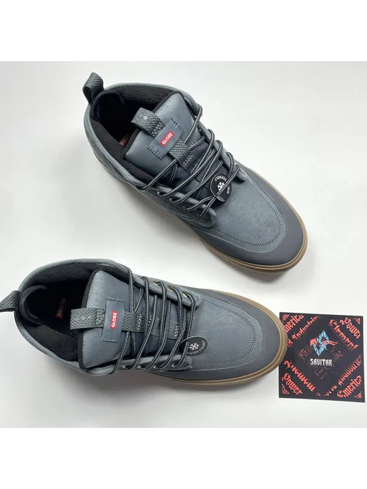Savitar Кеды Globe Motley MID от Osiris Fallen Circa, серый, фото 6
