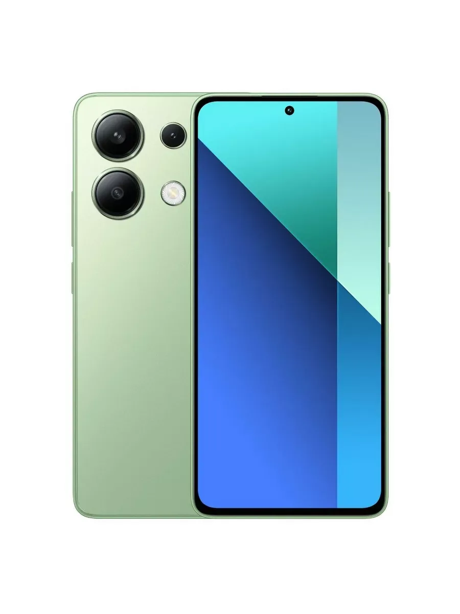 Смартфон Redmi Note 13 8 256 ГБ зеленый РСТ Xiaomi 311821506 купить за 16 391 ₽ в интернет‑магазине Wildberries