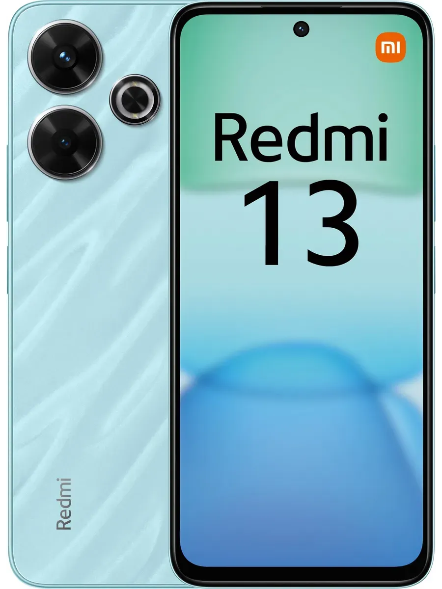 Смартфон Redmi 13 6 128 ГБ Ocean Blue RU Xiaomi 311823034 купить за 25 367 ₽ в интернет‑магазине Wildberries