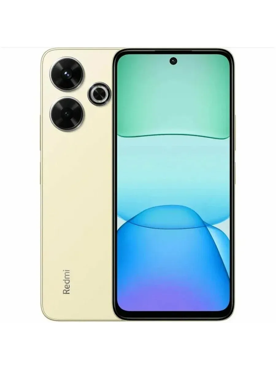 Смартфон Redmi 13 6 128 ГБ Sandy Gold RU Xiaomi 311823035 купить за 25 566 ₽ в интернет‑магазине Wildberries