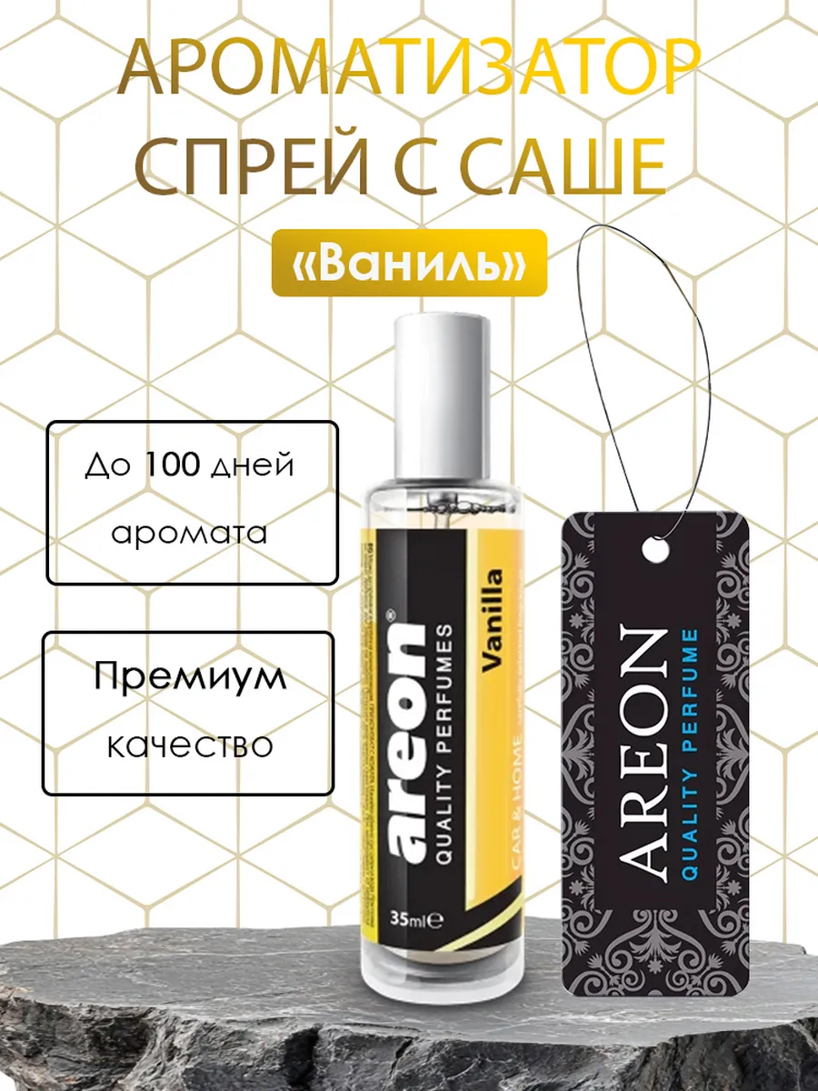 Ароматизатор в машину распылитель бутылочка Аreon 35 ml