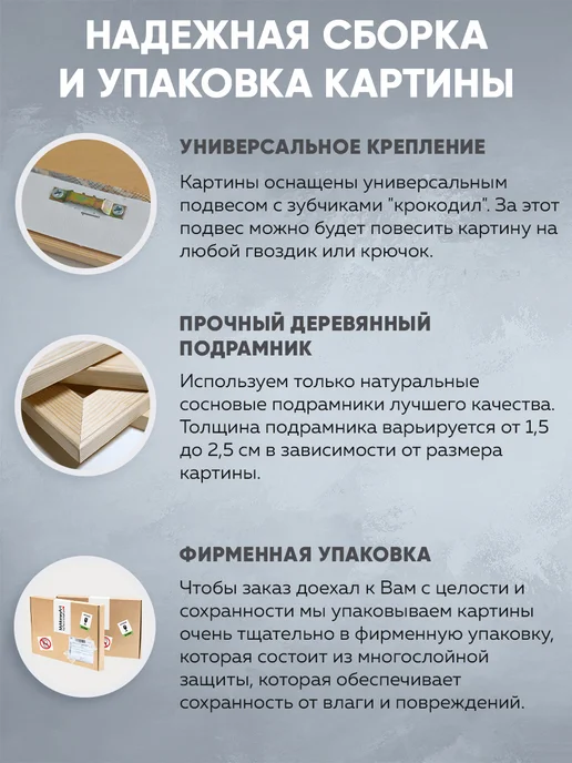 Домашний Оберег Оберег - картина на стену "Святая" 50х70 см, 60x90 см, фото 7