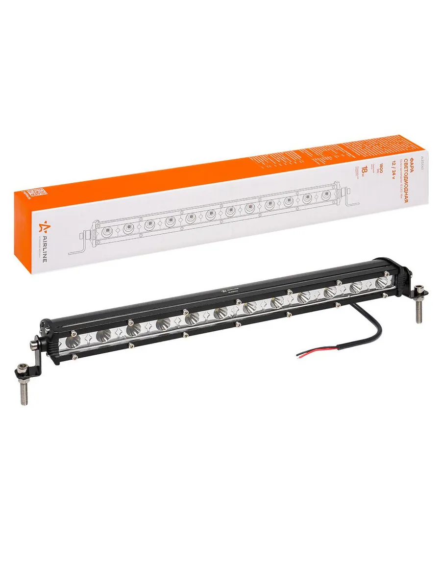 Фара рабочего света 343х30х47мм 18W 12LED