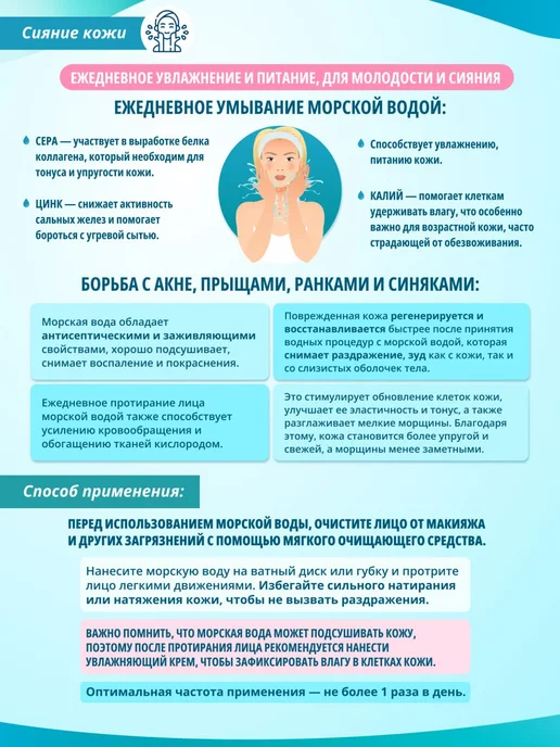 "Морская Энергия" Морская вода 0.99л, 500 мл, фото 4