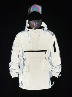 Ветровка анорак с капюшоном спортивная techwear ЯСТРЕБ STREETWEAR 312624809 купить за 3 931 ₽ в интернет‑магазине Wildberries