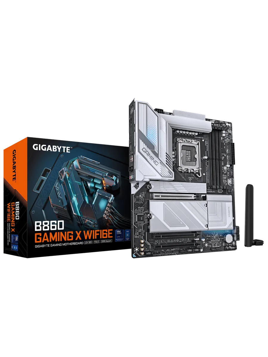 Материнская плата B860 GAMING X WIFI6E LGA1851 Intel B860 AT