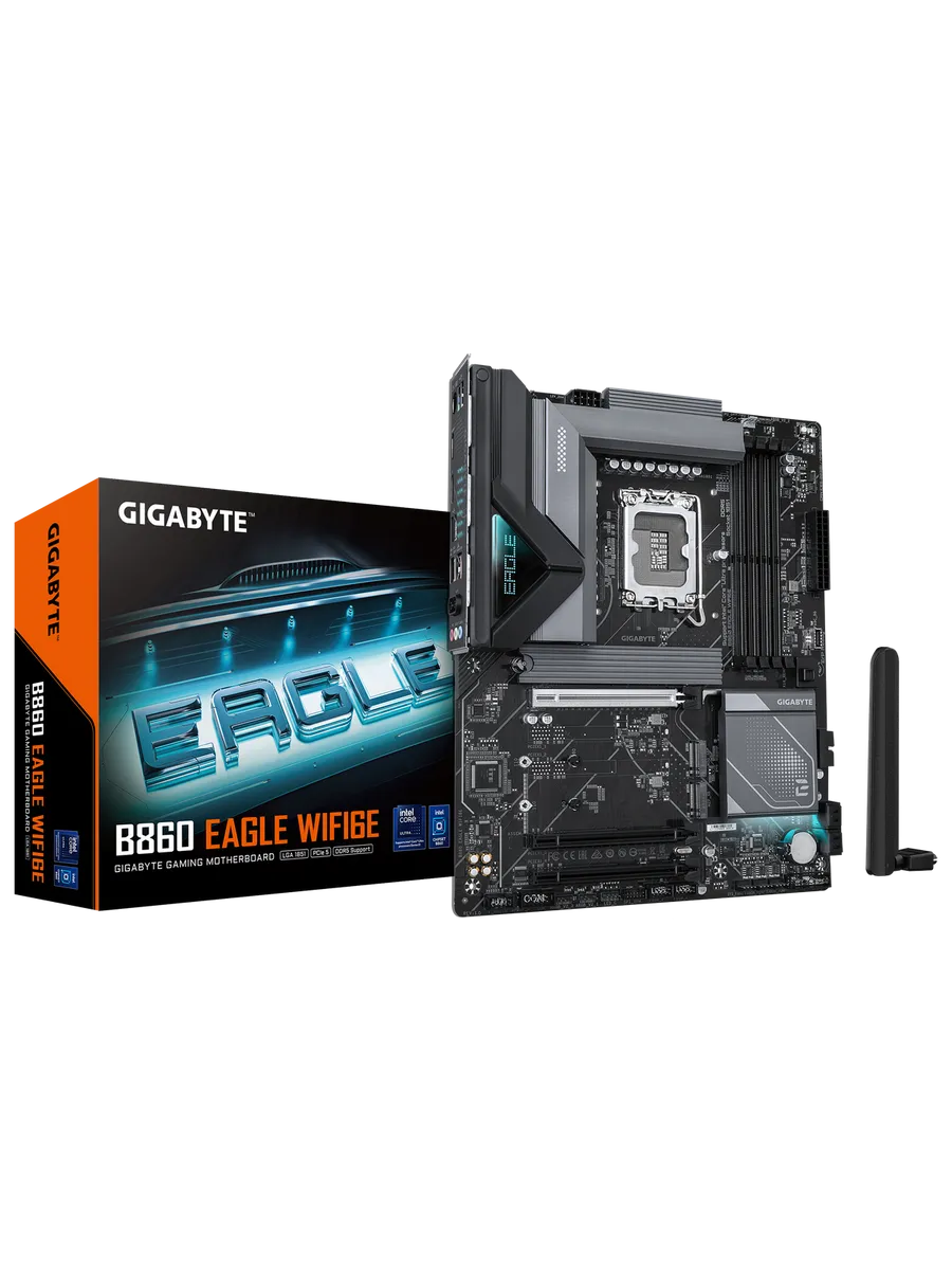 Материнская плата B860 EAGLE WIFI6E LGA1851 Intel B860 ATX R