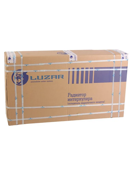 LUZAR Охладитель ГАЗ-33104 наддувочного воздуха алюминиевый, вариант, фото 4