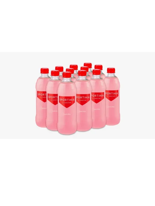 SPORTINIA Изотоник L-CARNITINE (1500 mg) Сакура 0,5л. 12шт, 500 мл, 12 шт, фото 2