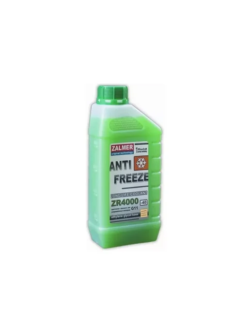 ZALMER Антифриз ZR4000 LLC G11 зеленый -40С 5кг. ZR40G005, 1 кг, зеленый, фото 2