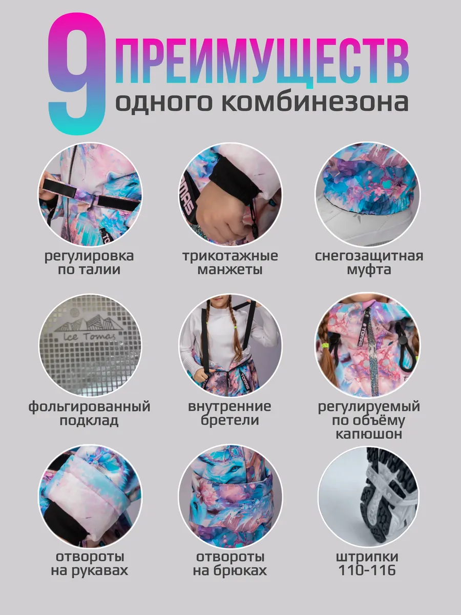 Комбинезон демисезонный мембранный