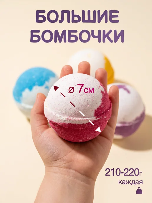 Cheeky_bombs Бомбочки для ванны детские с игрушкой для девочки, вариант, фото 5
