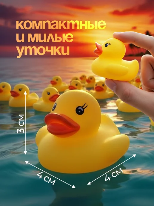 Papico Уточка резиновая игрушка, вариант, фото 2
