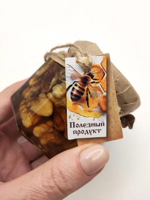 УпаковкаТУТ Бирка МЁД, 100 шт для медовых сладостей, 100 шт, фото 7